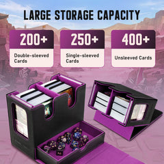 TiMOVO MTG deck box magnetic closure secures cards during transport