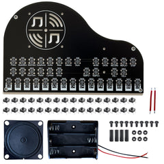 tingbowie Soldering Practice Kit highlighting percussion sounds for rhythm experiments.