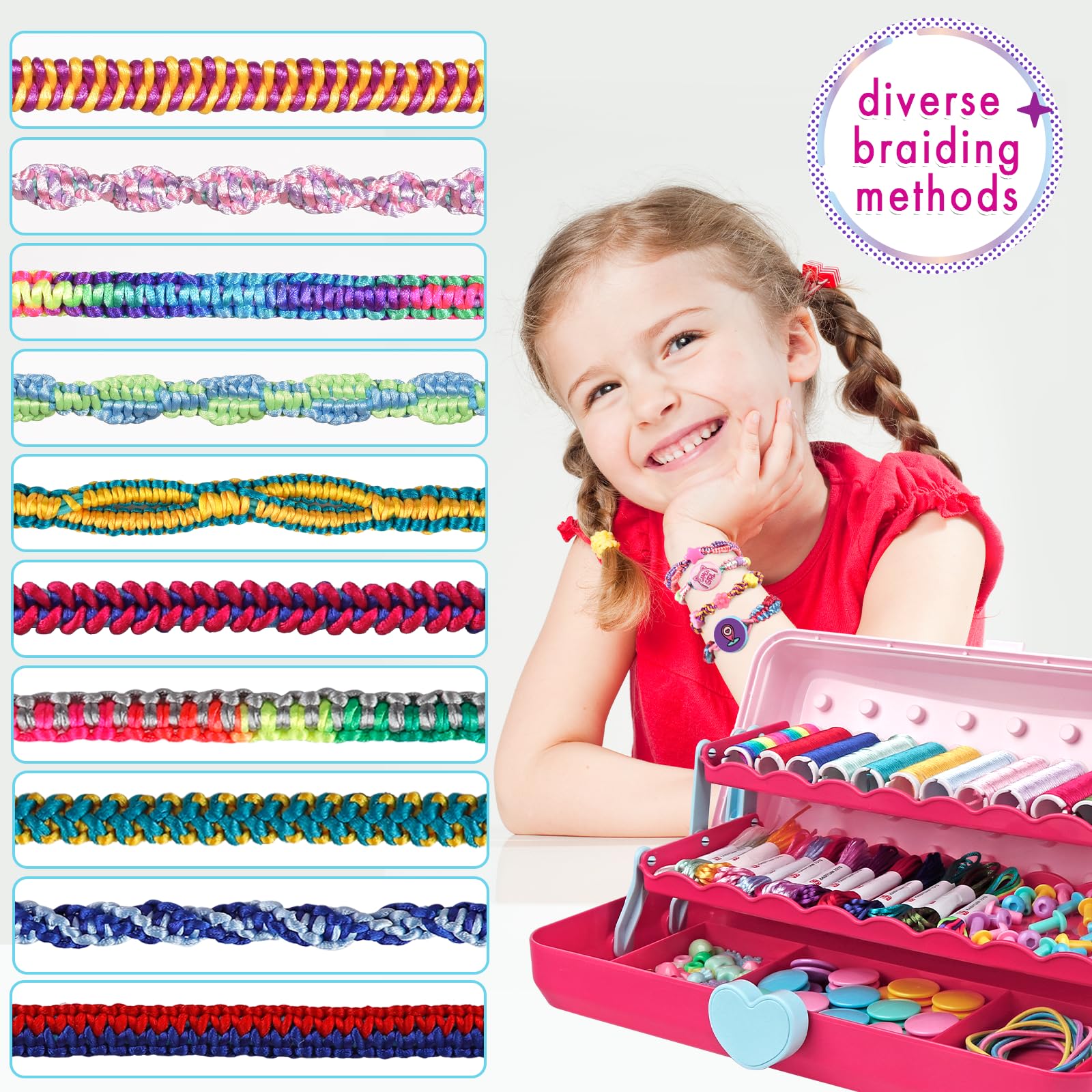 TingingYuli beads, buttons, and elastic strings ready for new designs