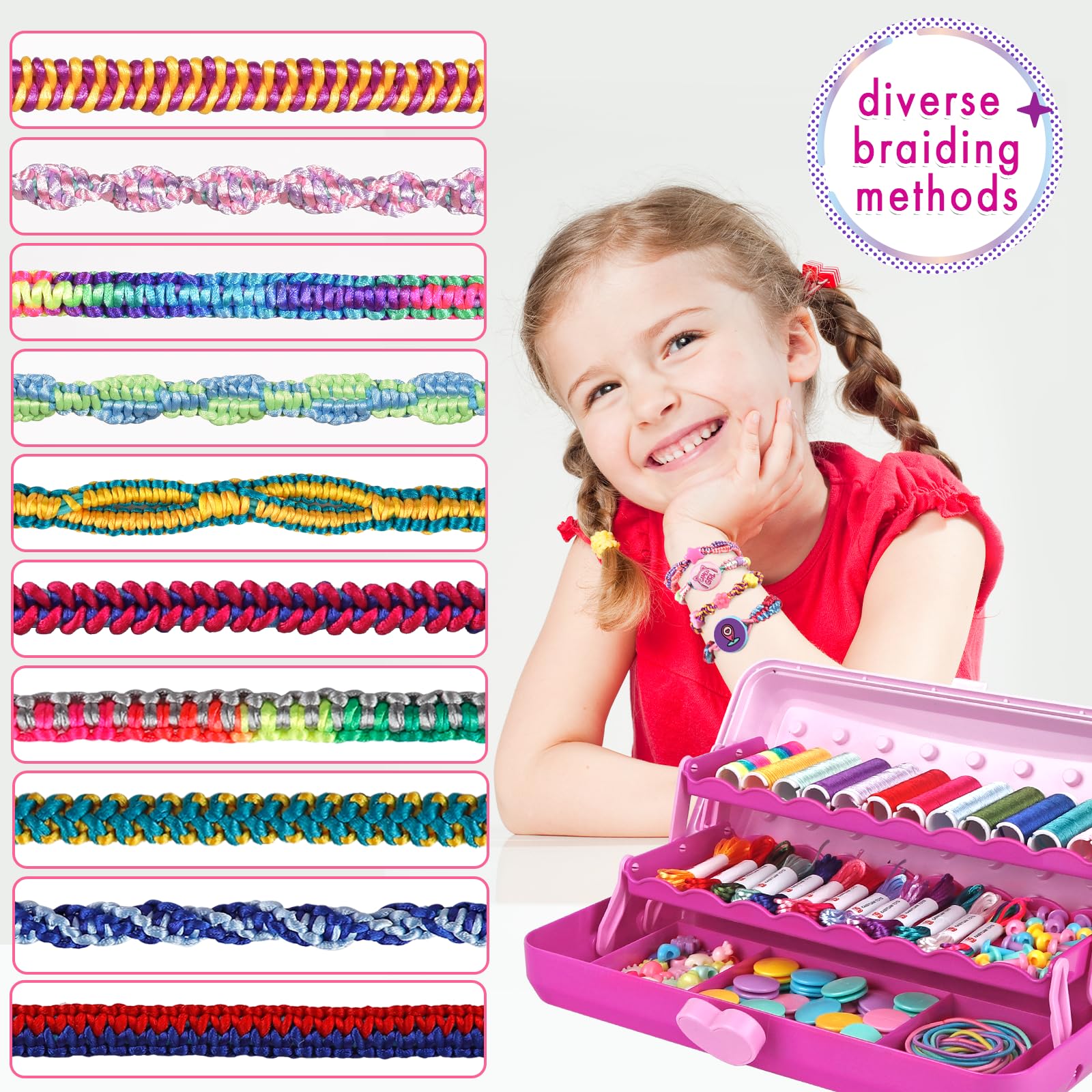 TingingYuli vibrant thread bundles close-up for colorful designs