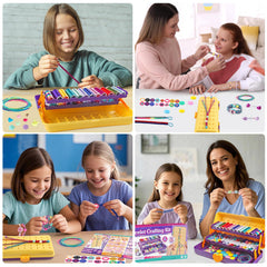TingingYuli child crafting with friends promotes collaboration and imaginative play.