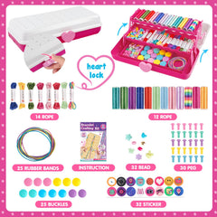 TingingYuli colorful thread bundles inspire bright bracelet designs