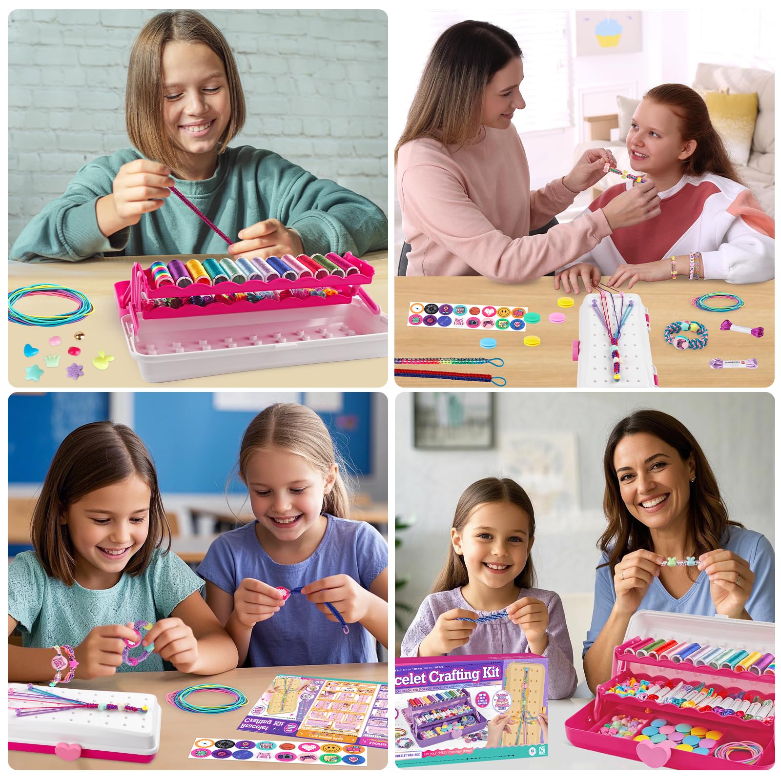 TingingYuli elastic strings and pins provide flexible crafting options