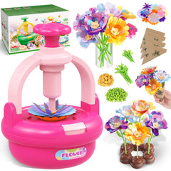 TingingYuli Flower Market Kit with press machine enables easy, kid-friendly bouquet creation.