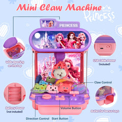 tingingyuli Princess Claw Machine control joysticks for precise prize grabbing