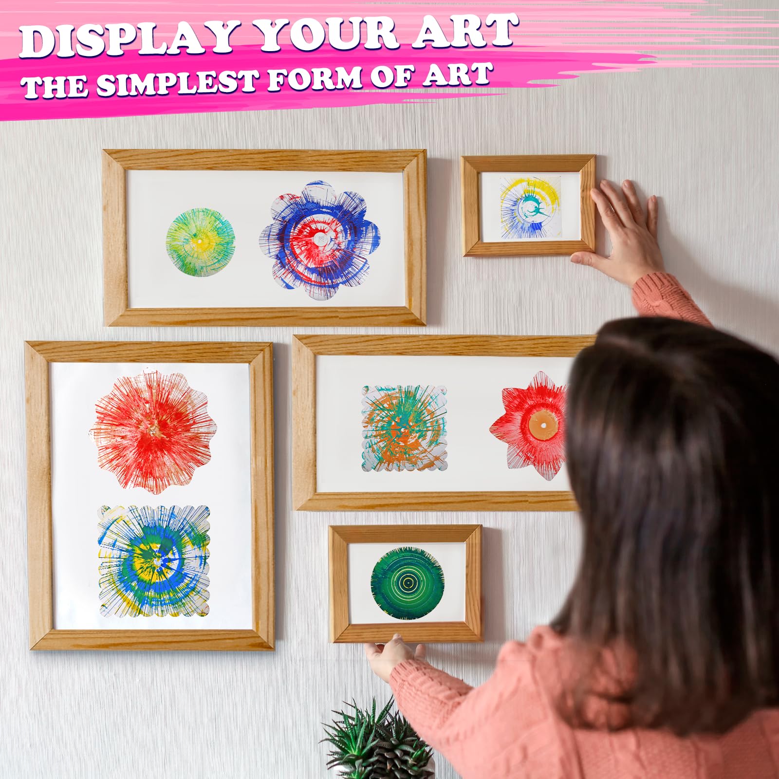 TingingYuli splatter guard helps keep art areas tidy during painting
