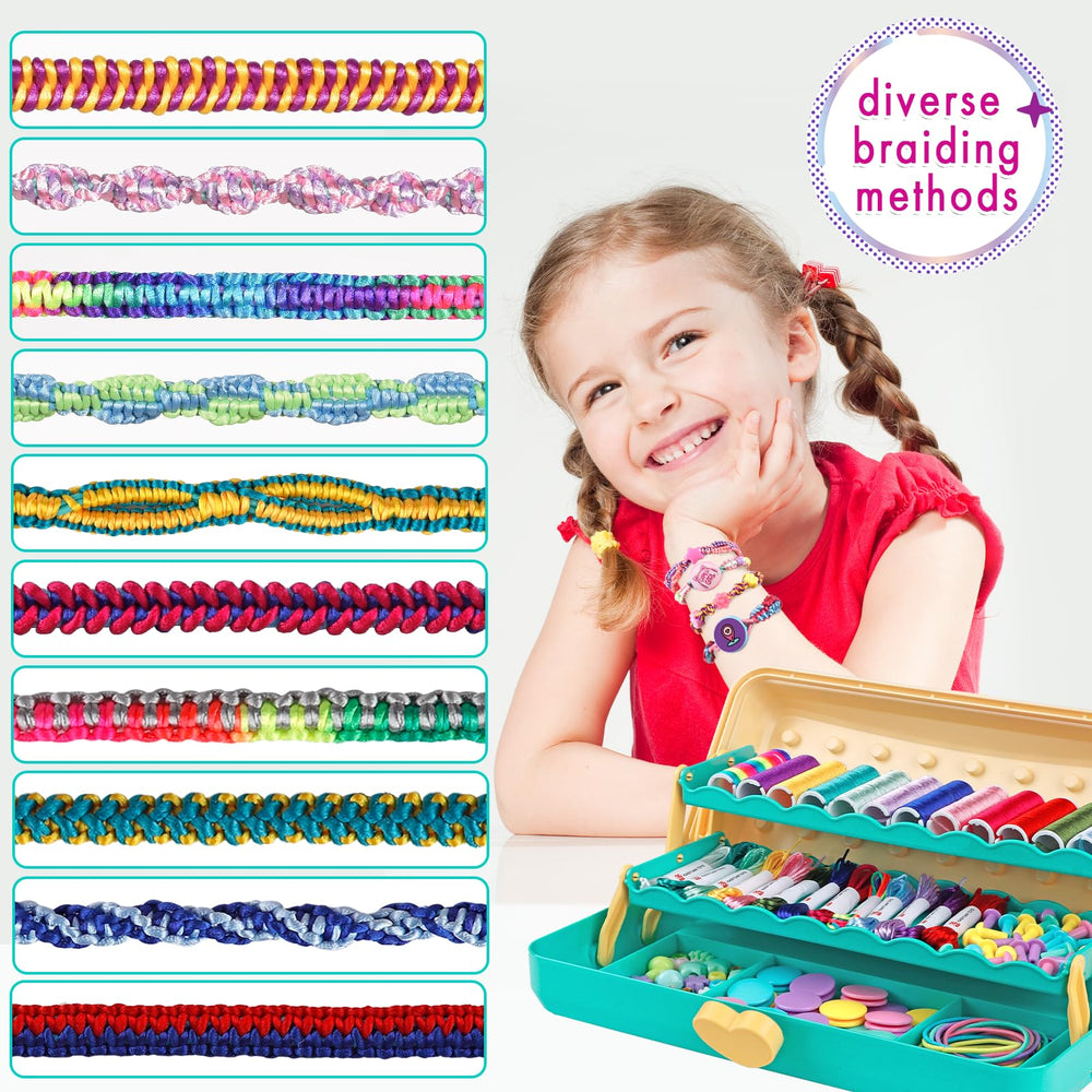 TingingYuli thread bundles and accessories for quick, colorful creations.