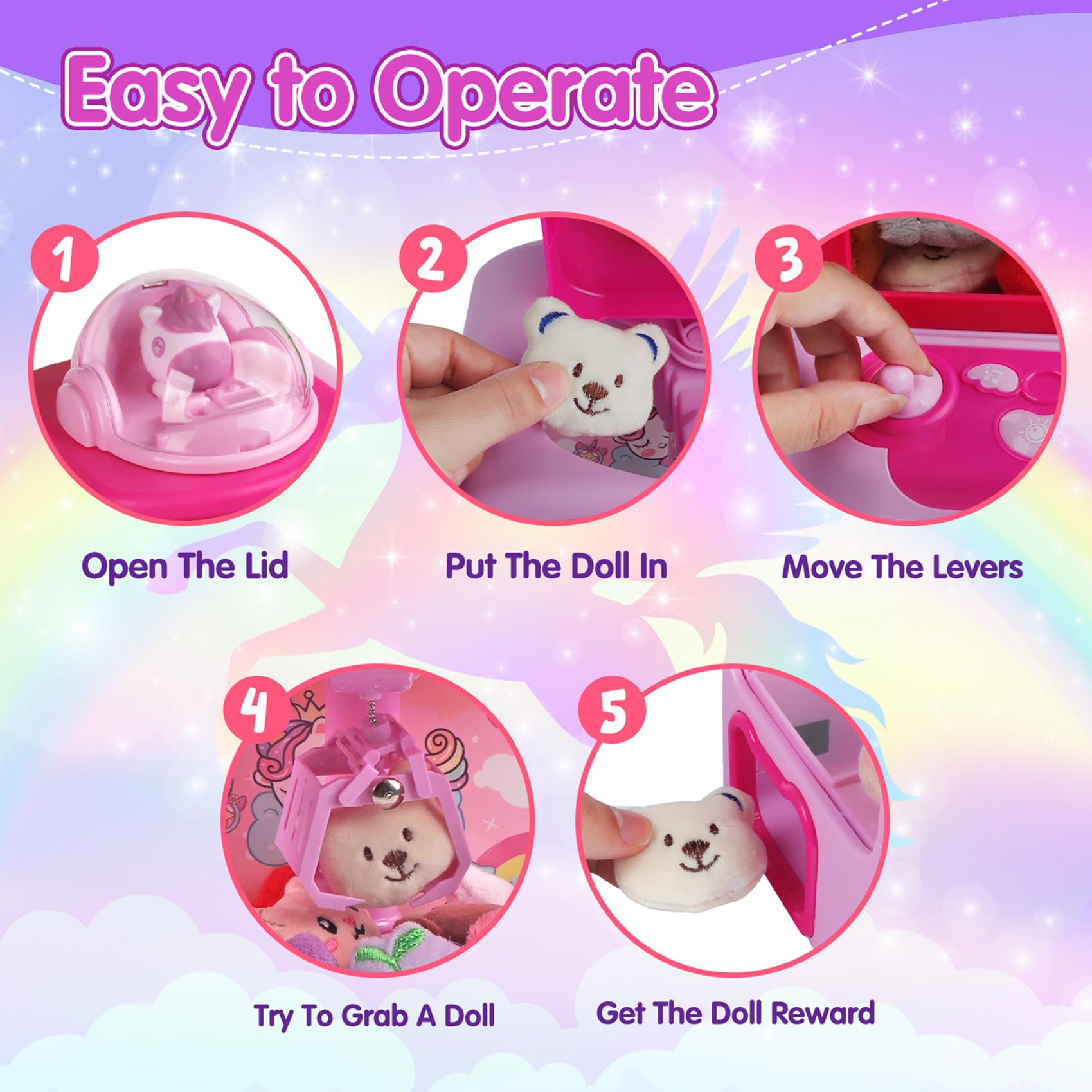 TingingYuli Mini plush toys set—20 pieces included for instant play.