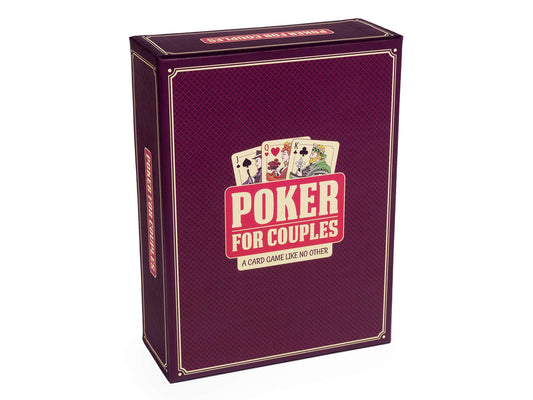 Tingletouch Poker for Couples deck shown, perfect for sparking intimate conversation on date night.