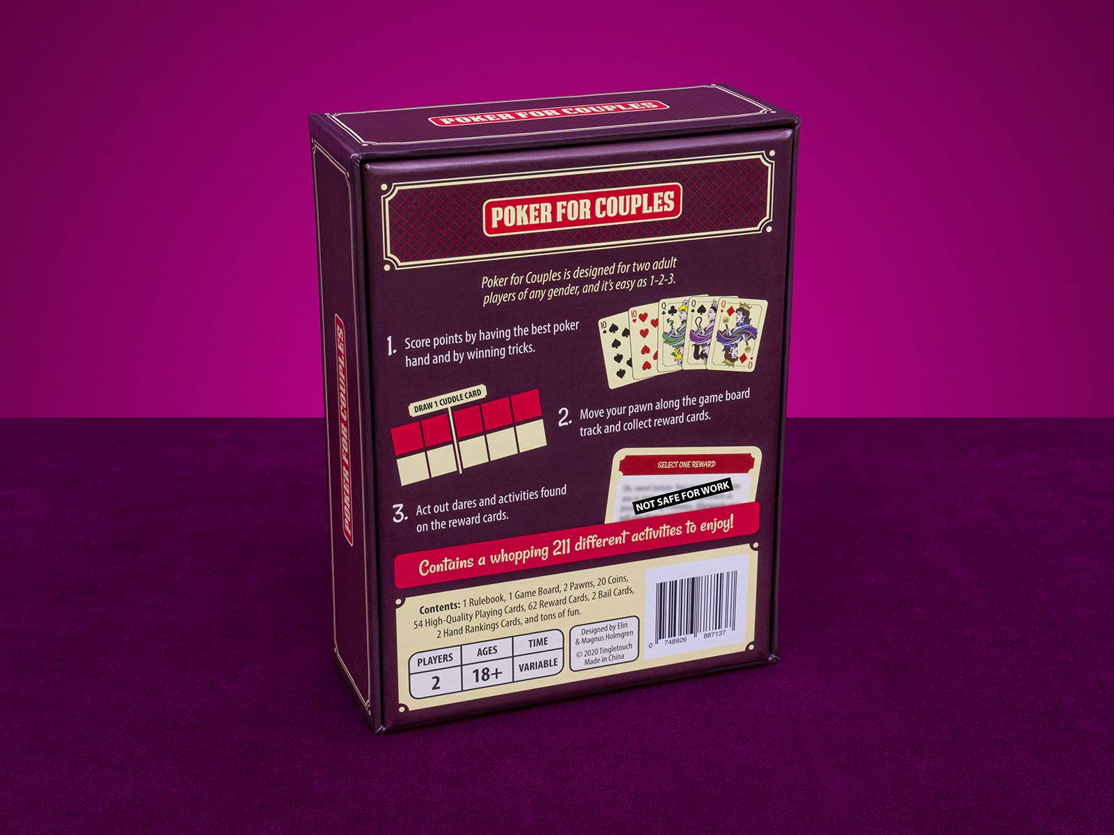 Tingletouch Quick Version cards invite fast, playful rewards during cozy nights at home.