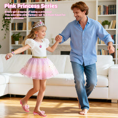 Tinkkorz Magic Princess accessory kit includes tiaras, necklaces, and rings.
