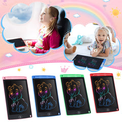 Tinlade 12-pack LCD writing tablets blue doodle board for kids, easy erase