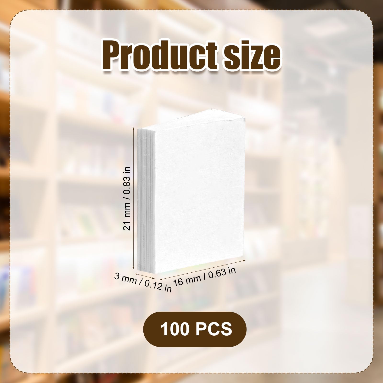 Tinoaly dollhouse book collection blank, perfect accent for small library displays.