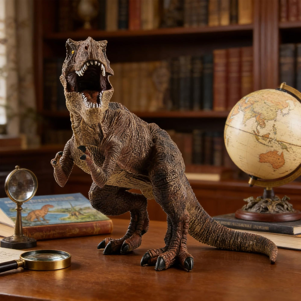 Tinsow hand-painted dinosaur figure with vivid finish