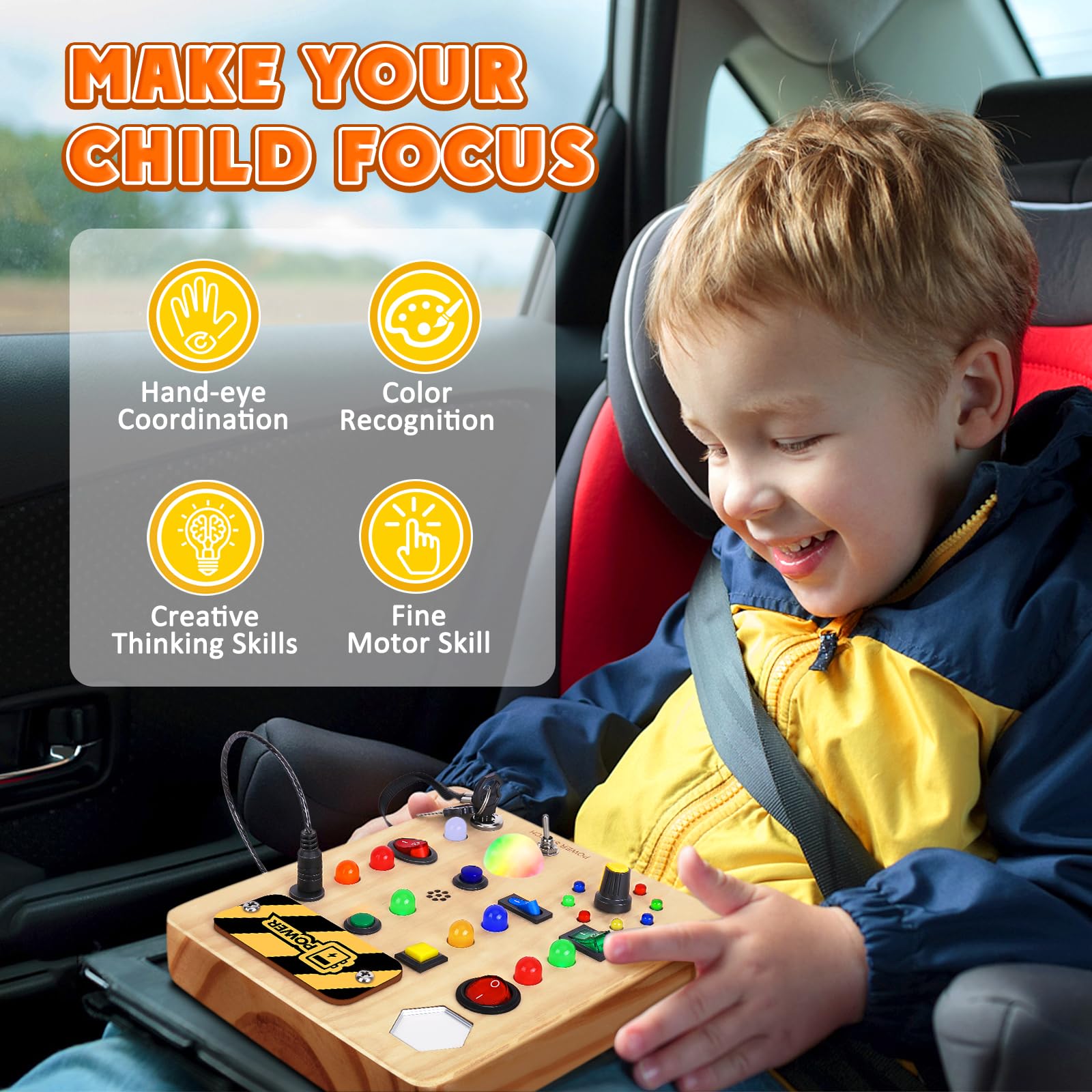 Premium natural wood construction with smooth edges for safe play.