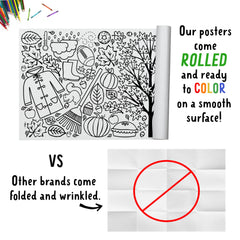 Tiny Expressions fall banner for party keeps kids entertained during gatherings.