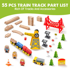Tiny Land train set designed for ages 3-7 with durable, kid-friendly pieces