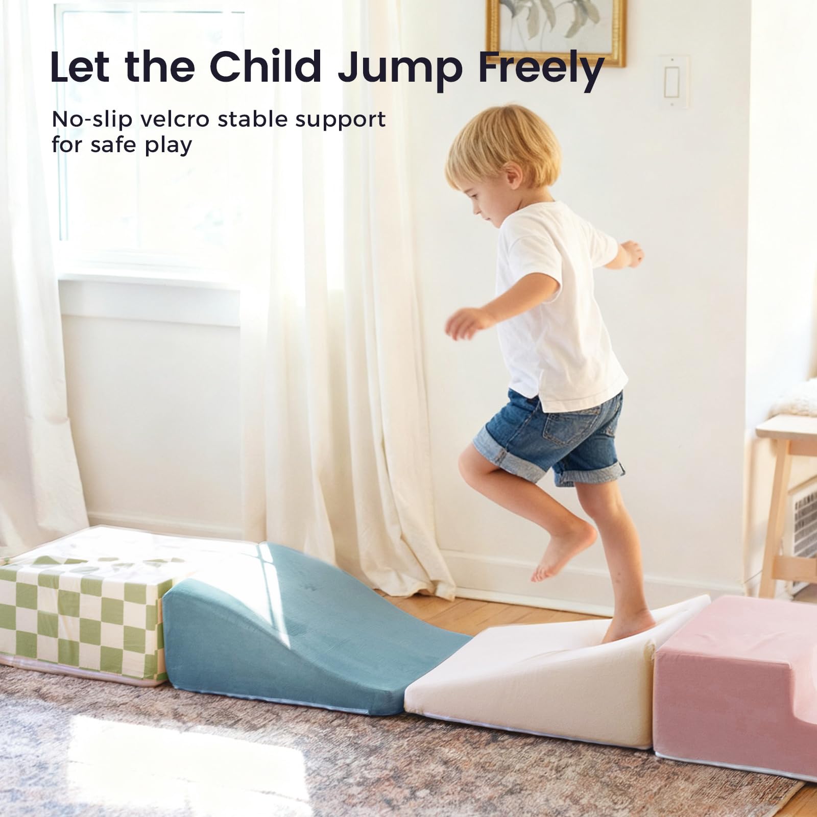 Tiny Land climbing blocks wedges for versatile, creative routes