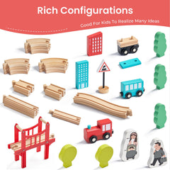 Tiny Land expandable track designs enable creative layouts for open-ended exploration