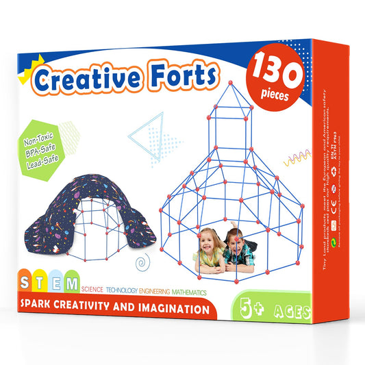 Tiny Land fort building kit rods for sturdy, versatile play structures.