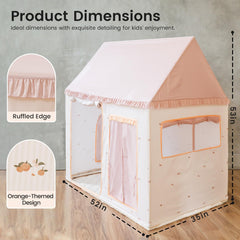 Tiny Land tent comes with a soft mat for comfy lounging.