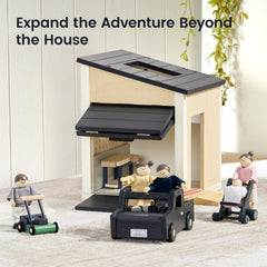 Tiny Land living room scene enhances cozy home storytelling.