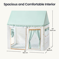 Tiny Land Playroom tent offers ample space for two kids and a supervising adult