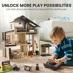 Tiny Land compatible with most dollhouses for extended storytelling adventures