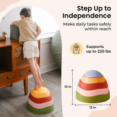 Tiny Land stepping stones set for balance and coordination practice at home