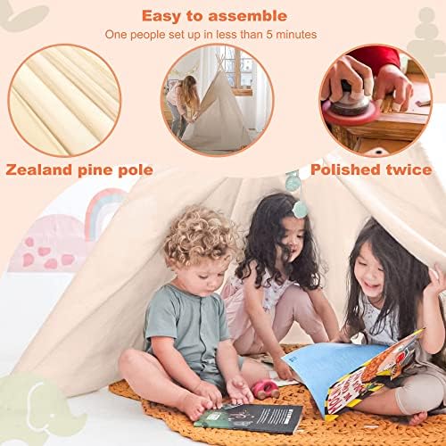 Tiny Land Teepee ideal for pretend play and photo sessions