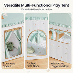 Tiny Land Forest design blends with any room decor for versatile play