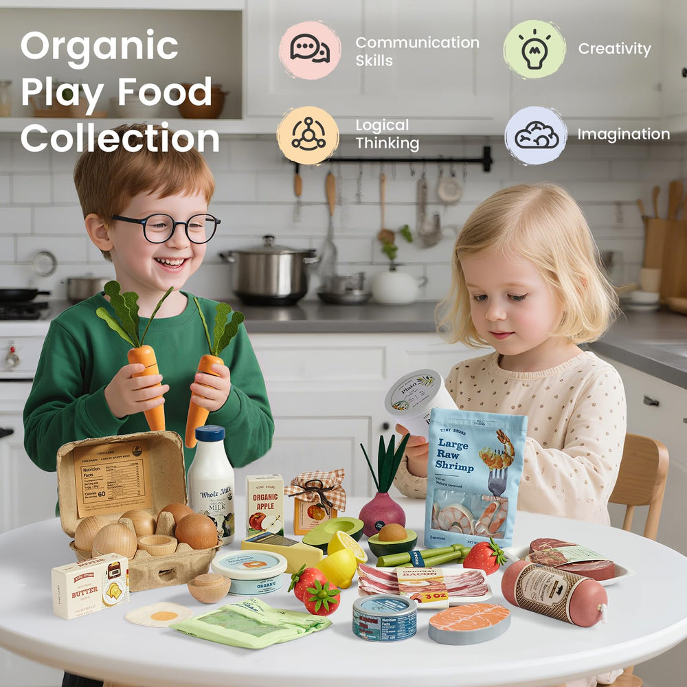 Tiny Land cheese wedge for imaginative menu play and cafe pretend