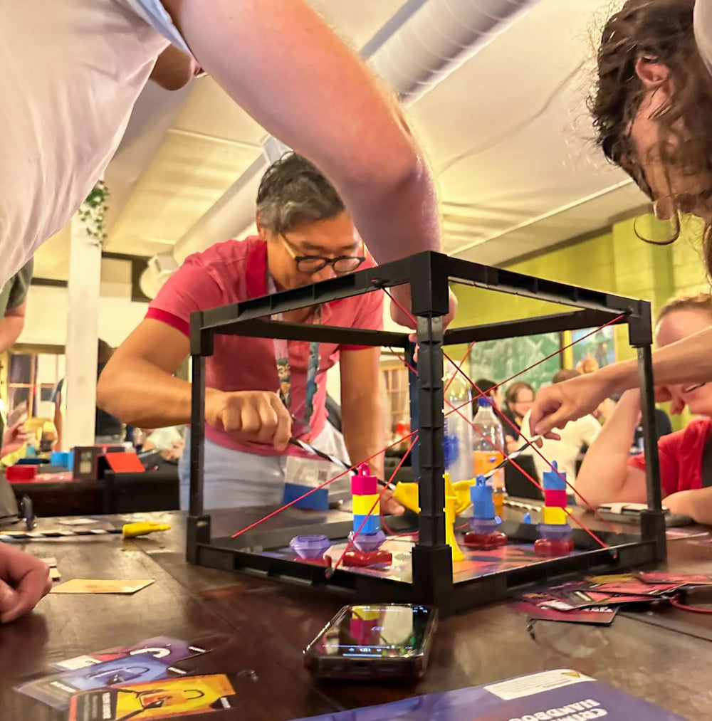 Tiny Laser Heist double cross expansion introduces glitter locks and sabotage for players