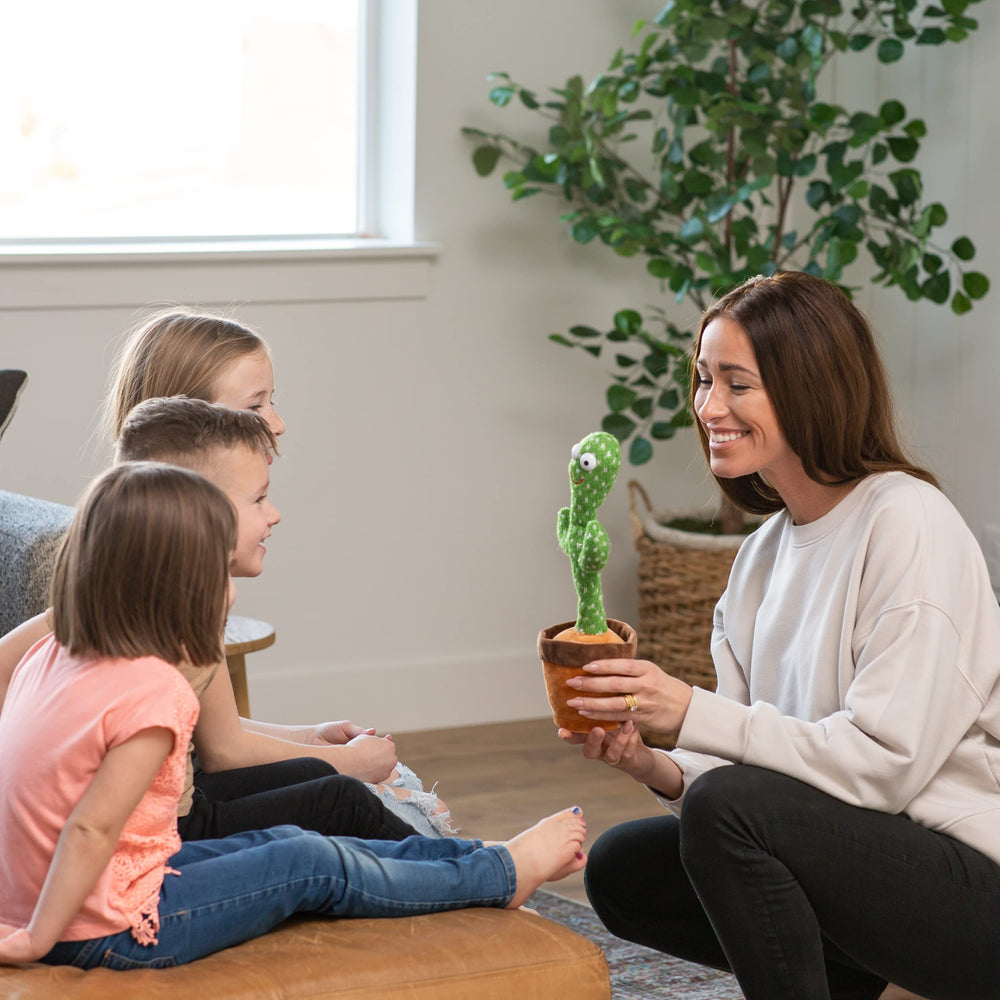 Dancing Cactus mimics and repeats during interactive play