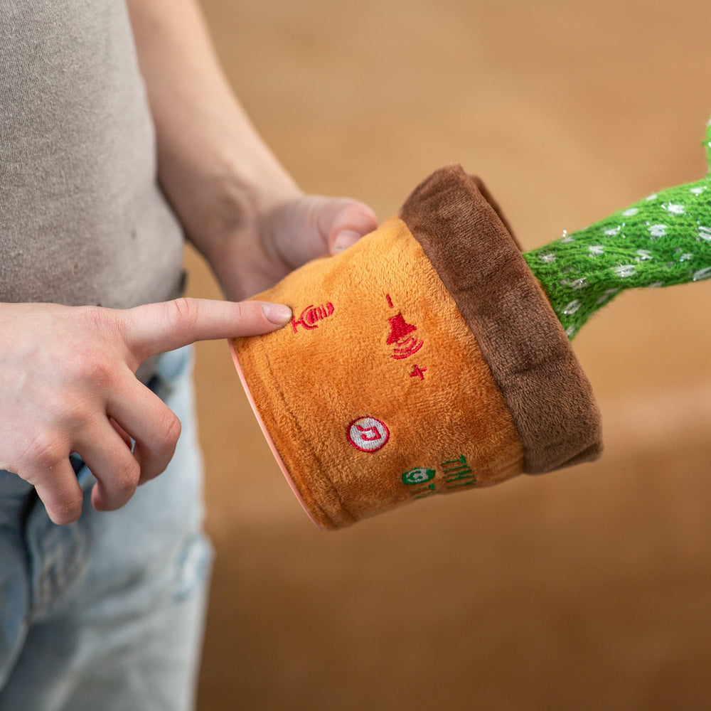 Three genre music on Tiny Tots Toys Dancing Cactus invites varied listening