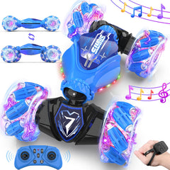 TinyFunz gesture-rc-car front-lit for immersive nighttime play