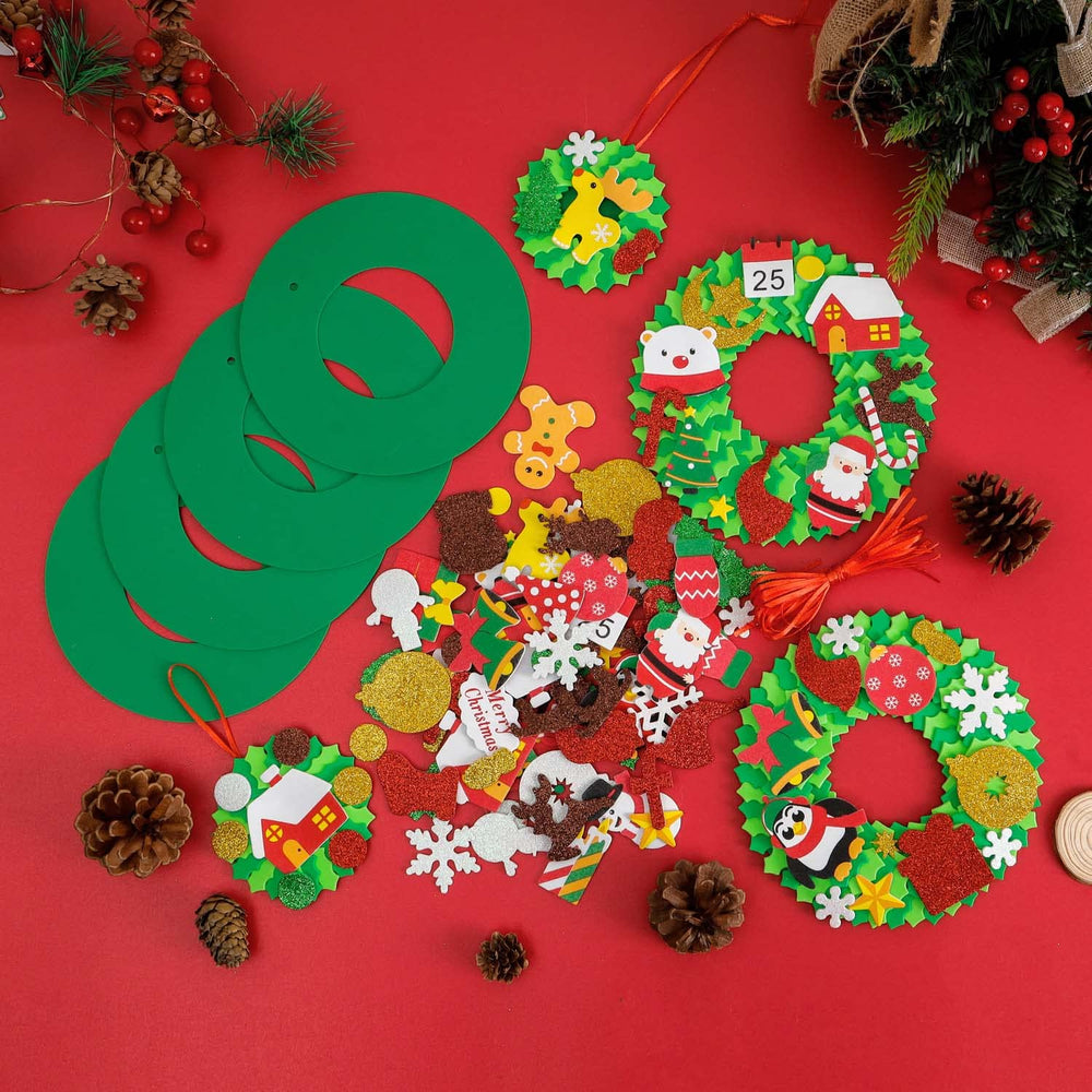 TINYFUTURE self-adhesive green leaf stickers simplify decorating projects.