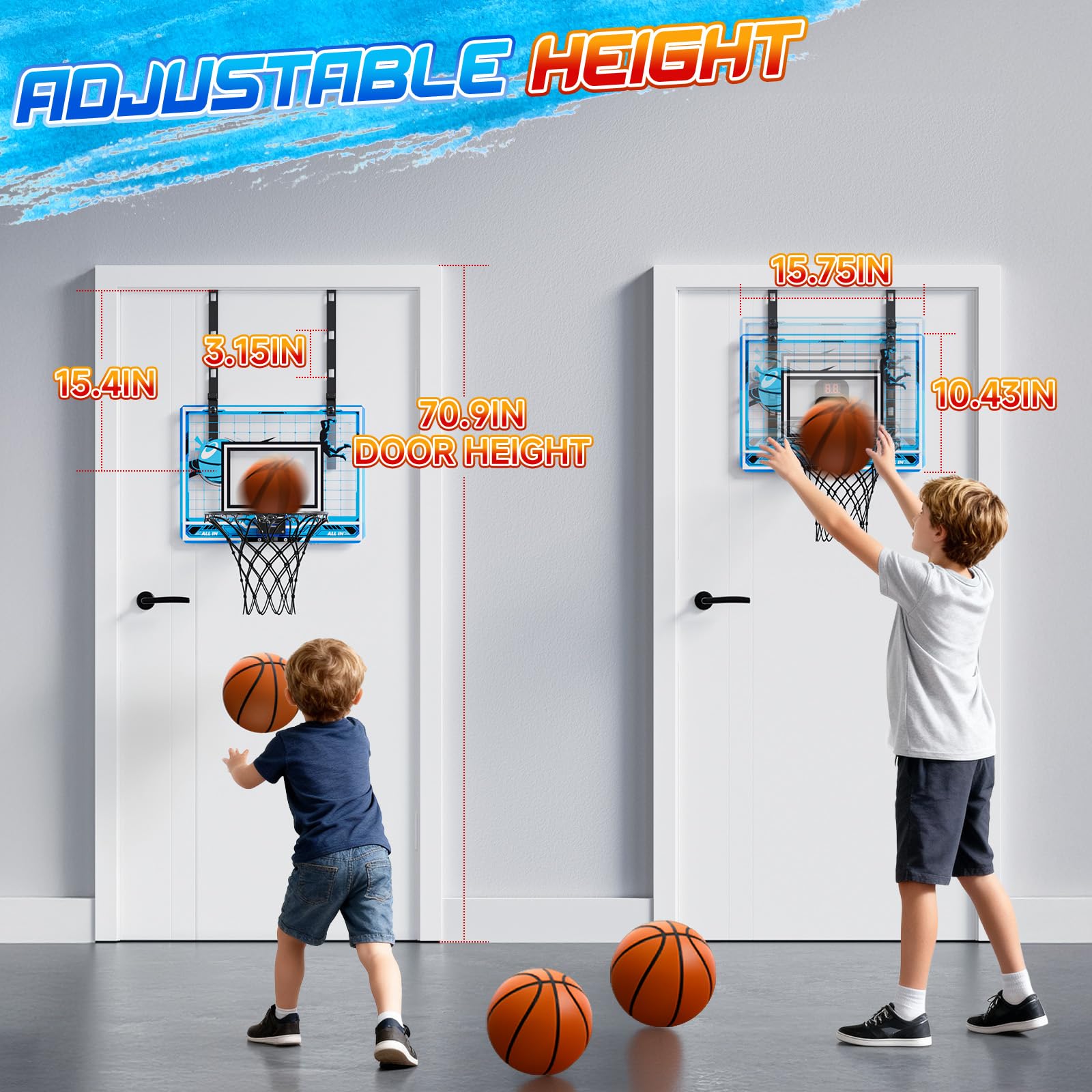 tinytrek hoop offers 3 modes for practice, competition, and solo play