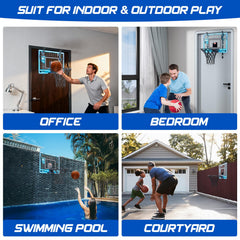 tinytrek foldable hoop stores away neatly after games