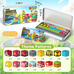 tinytrek travel tiles open box showing compact setup