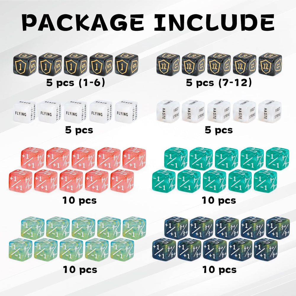 Tinzum life counter dice plus 1 helps track life totals.