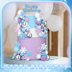 Tioncy resin snowflake decorations add durable, eye-catching details to your winter theme.
