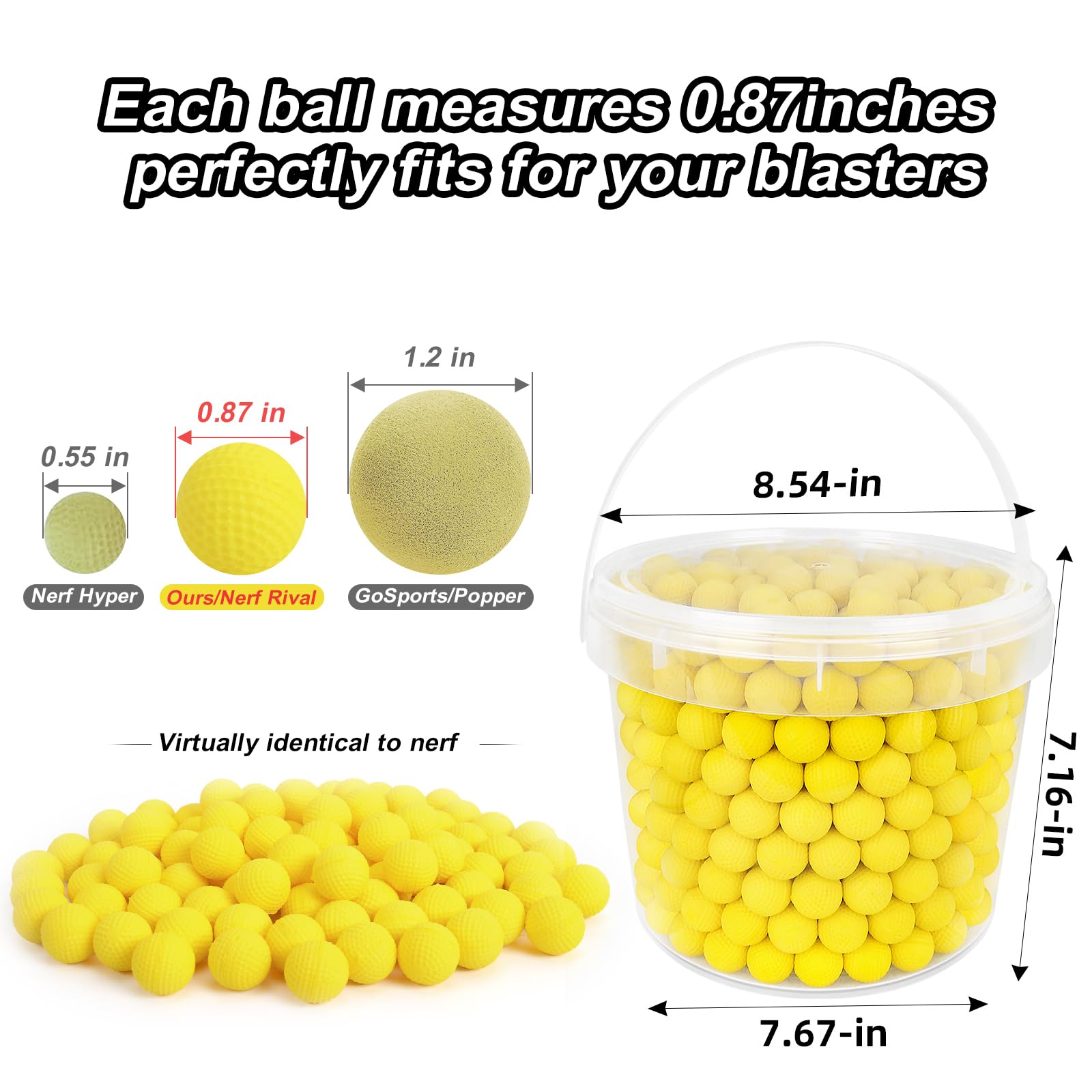 TiopLior 500-round refill bulk ready for extended play.