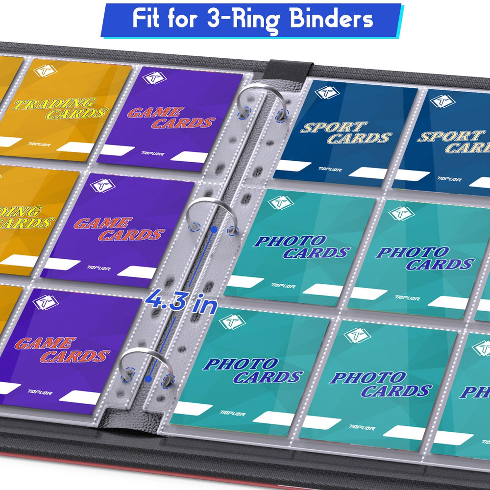TiopLior acid-free PP material highlights durable protection for cards