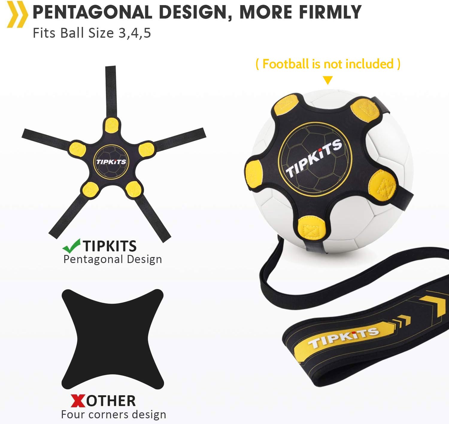 TIPKITS adjustable waist belt fits up to 40 inches for versatility.