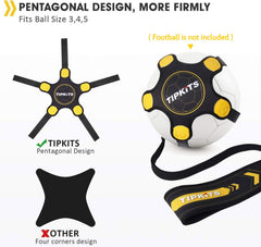 TIPKITS adjustable waist belt fits up to 40 inches for versatility.