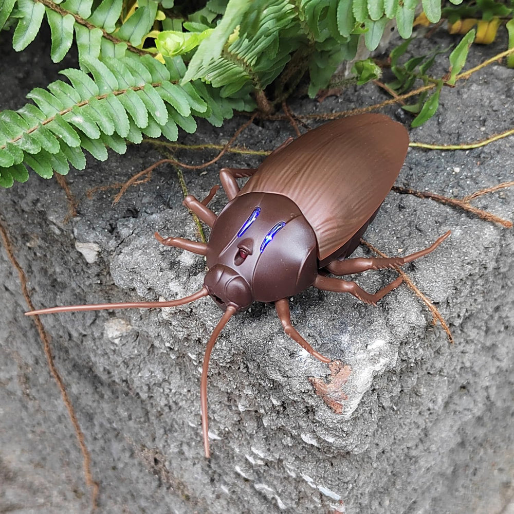 Tipmant RC Cockroach remote control enables easy one-handed operation
