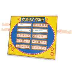 Tipsy Land pull-out answer tabs enabling dramatic reveals during round-by-round play.
