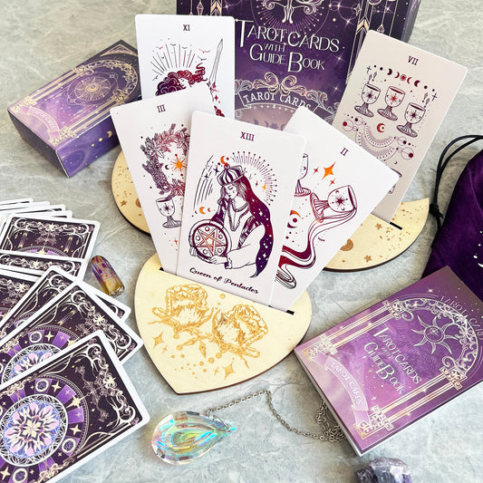 TIRLANO tarot guidebook with 94 pages for deeper understanding