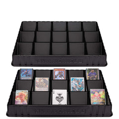TitanShield stackable sorting tray two-pack keeps trading cards neatly organized.